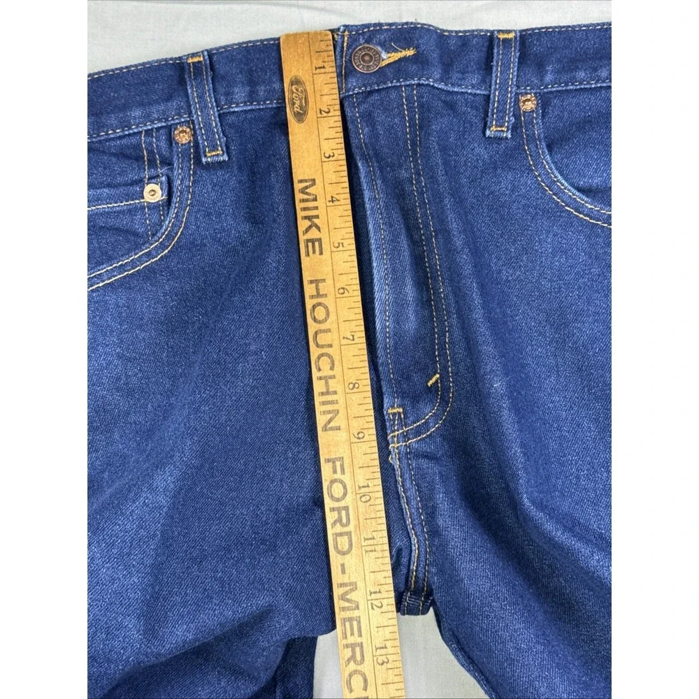 Levi's 517 Boot Cut Jeans 517 Dark wash Denim Men's 36 x 29 Y2K